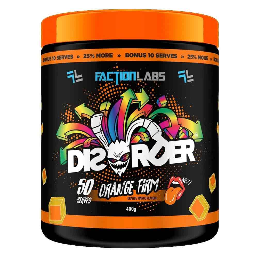 Faction labs Disorder Pre Workout