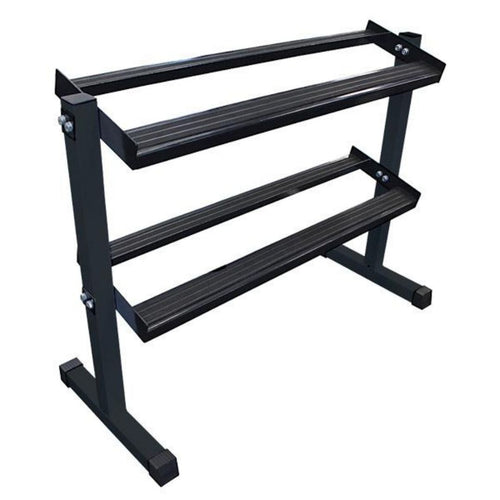 Load image into Gallery viewer, Xpeed 2 Tier Dumbbell Rack front view
